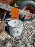 Altes Porzellan Mehl Langenthaler Topf