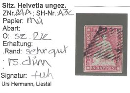Strubel 23A3c, gut erhalten Signiert Hermann