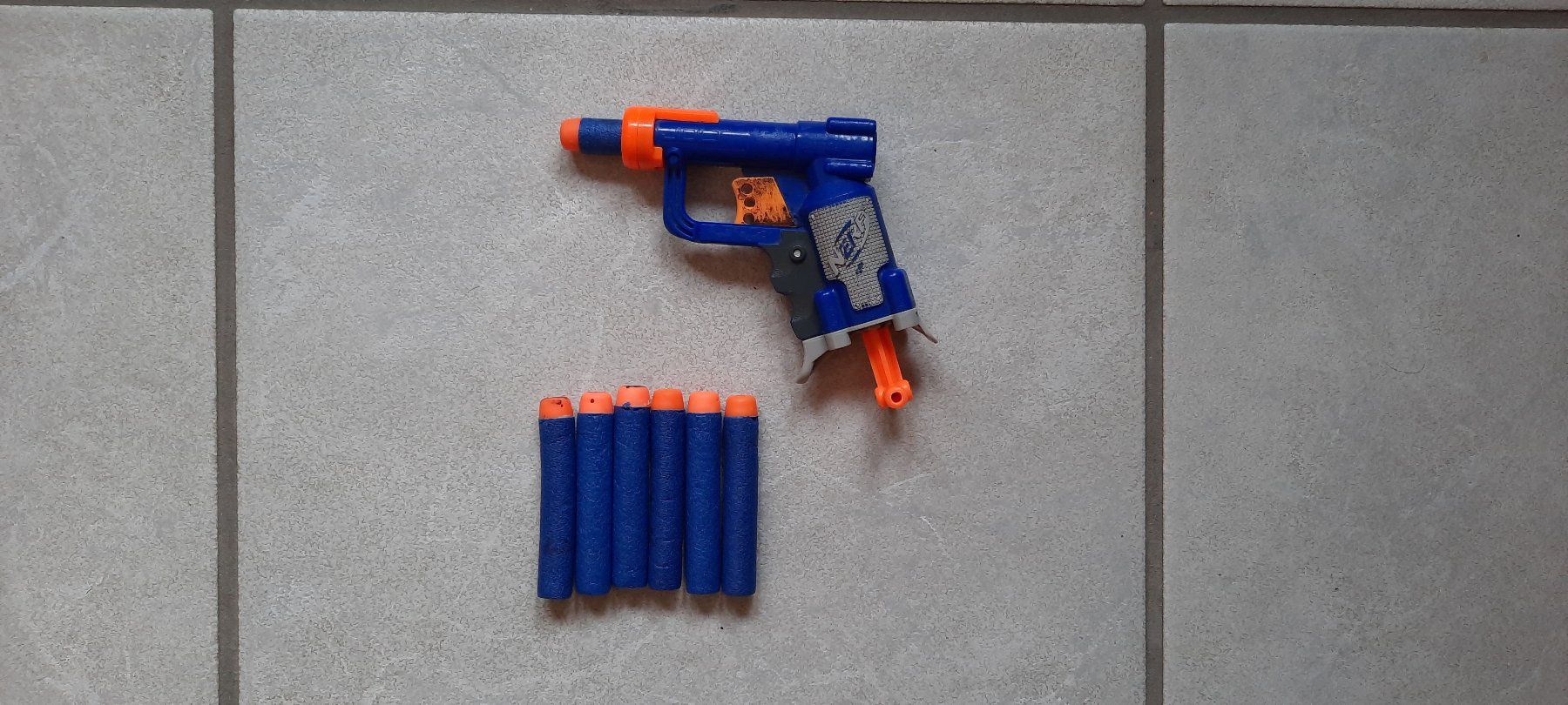 Nerf Giocattoli: Nerf N-Strike Elite Jolt EX-1 mit 7 Nerf-Darts – Usato da Diemtigen venduto da s.litze 2