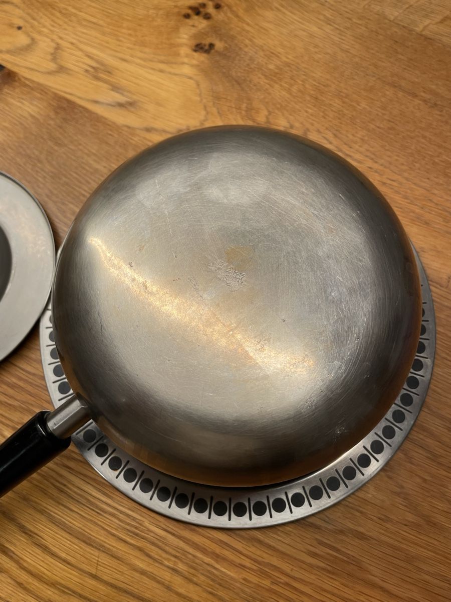 Sigg Padelle: SIGG Fondue oder Chinoise Topf Pfanne mit Unterteller – Usato da Niederbüren venduto da poschti 5