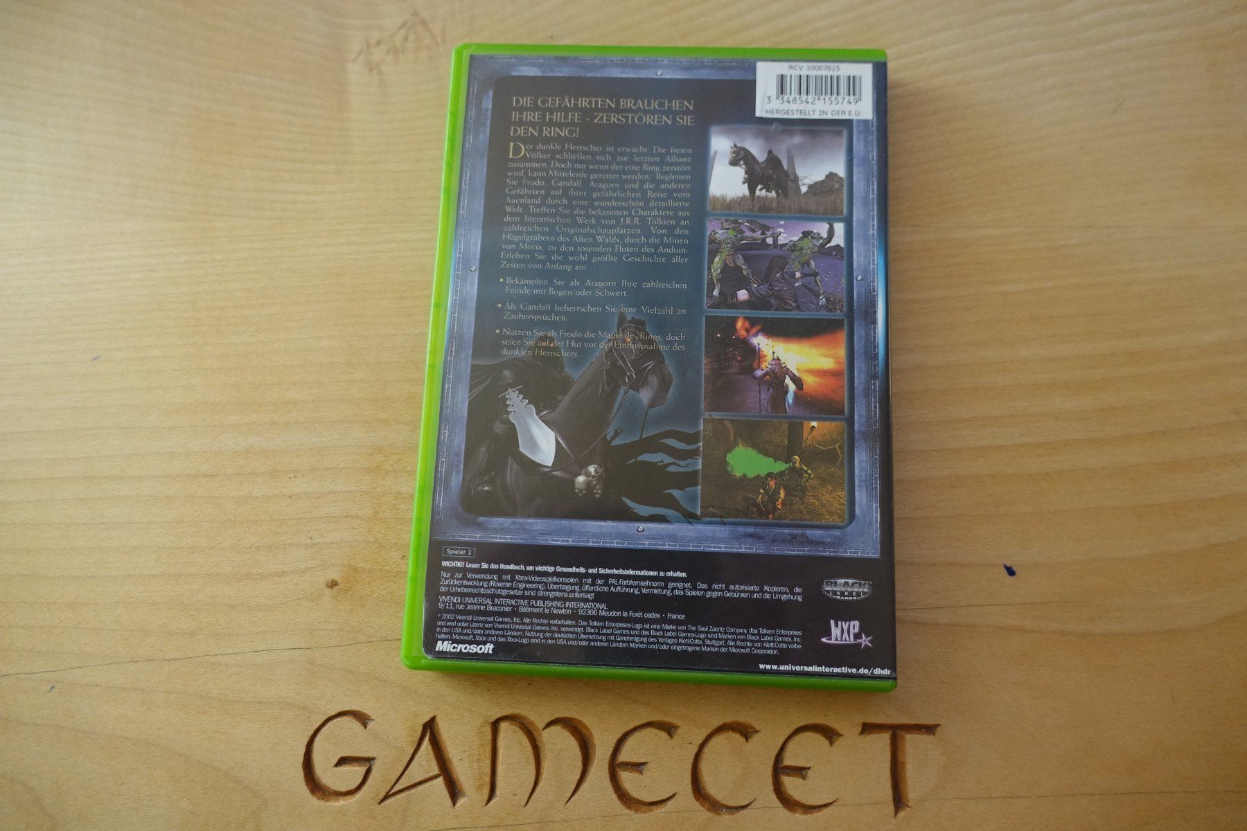 Microsoft Giochi: Der Herr der Ringe: Die Gefährten – Usato da Steinach venduto da Gamecet 3