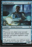 TCG Magic The Gathering MTG UK MKM 062 Jaded Analyst