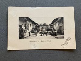 Alte Ansichtskarte Hermance Rue du Nord, Genf, antik