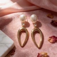 Boucles d’oreilles Perla Dorata