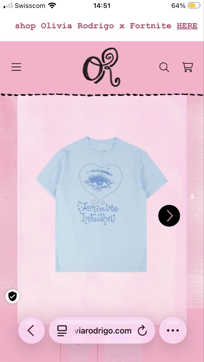 T-shirts: Olivia Rodrigo oversized tee – Neuf avec emballage d'origine à Bottmingen par Poppyfields