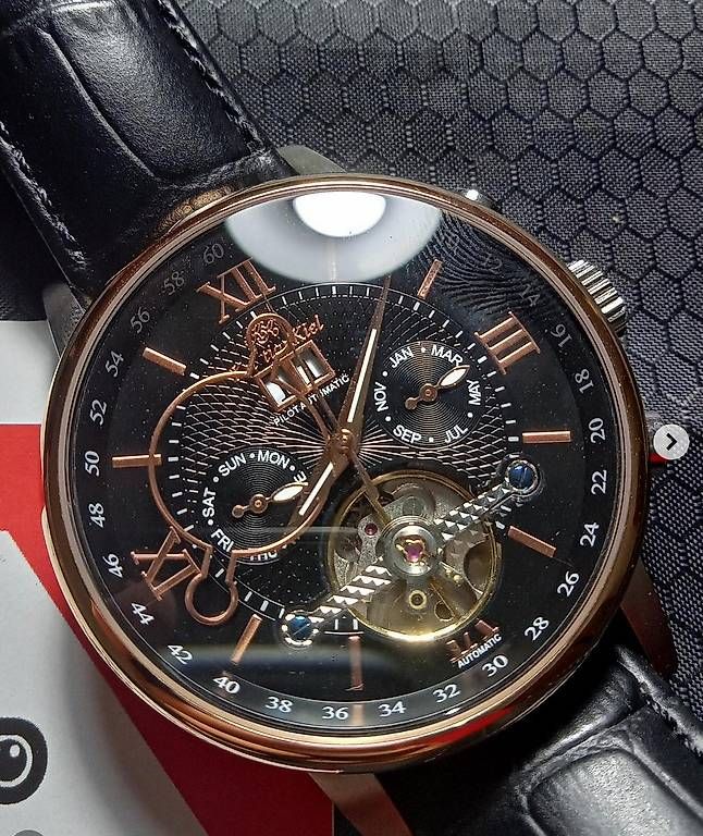 Orologi: Montre Kristian Kiel Pilot Automatic – Nuovo e nell'imballaggio originale da Préverenges venduto da san_2wc2