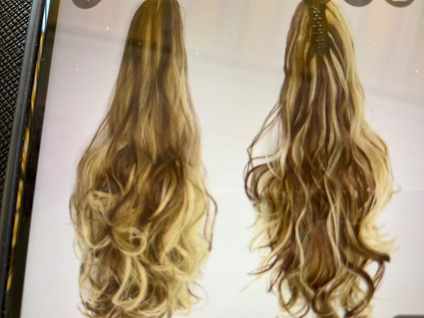 Accessori per capelli: Très jolie queue de cheval avec pince – Nuovo e nell'imballaggio originale da Murten venduto da Louis1954