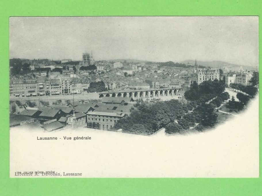 Cartoline postali: Lausanne, Vue générale – Nuovo (secondo la descrizione) da Zürich venduto da t24_de