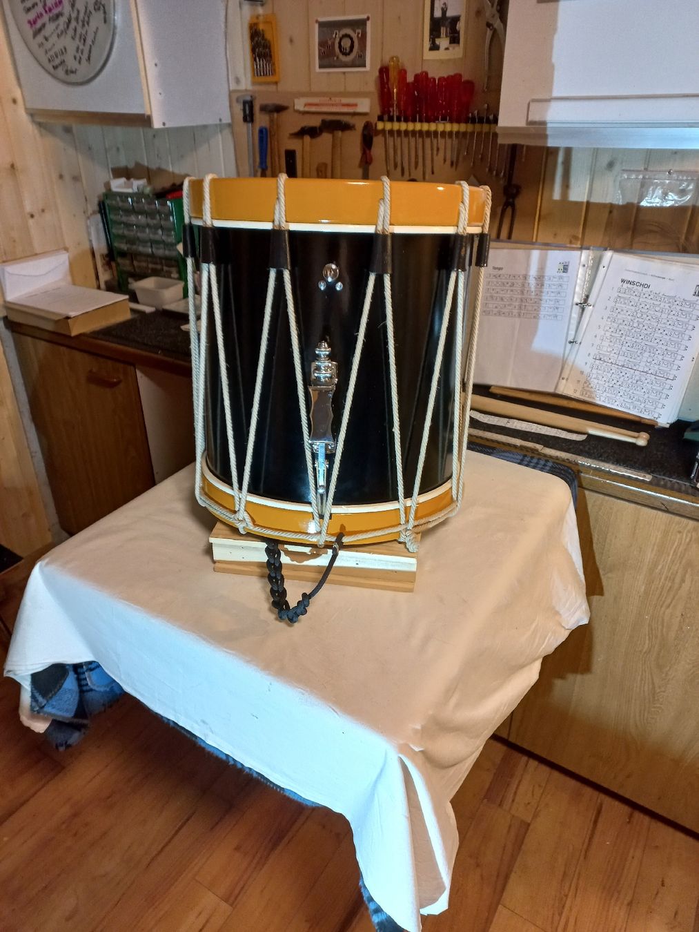 Instruments de musique: Holztrommel 41cm  – Neuf (Voir description) à Schwarzenberg LU par Trommelhund01