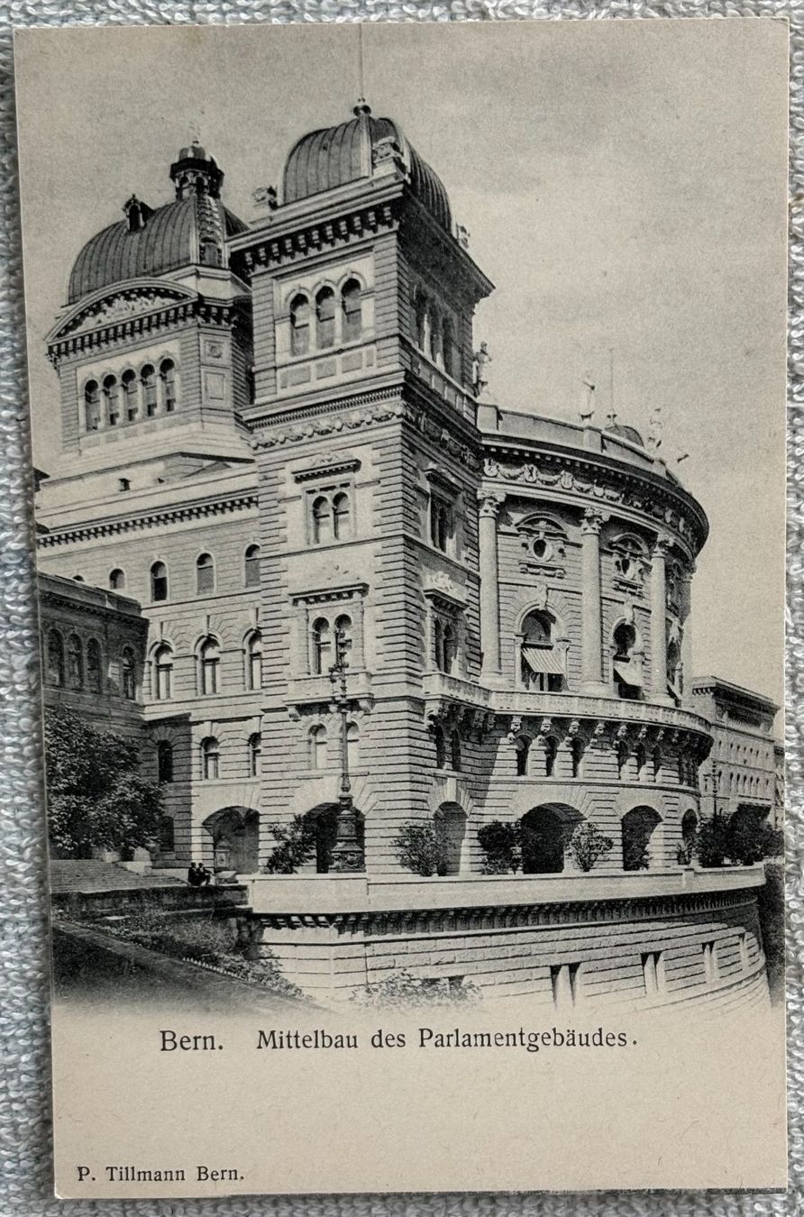 Cartes postales: LOT ANSICHTSKARTEN BERN MITTELBAU DES PARLEMENTSGEBÄUDE – D'occasion à Ostermundigen par Wyatt-Earp 1