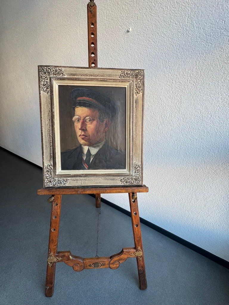 Dipinti: Student Hubertus mit Brille – Usato da Murten venduto da Bodoni59 1