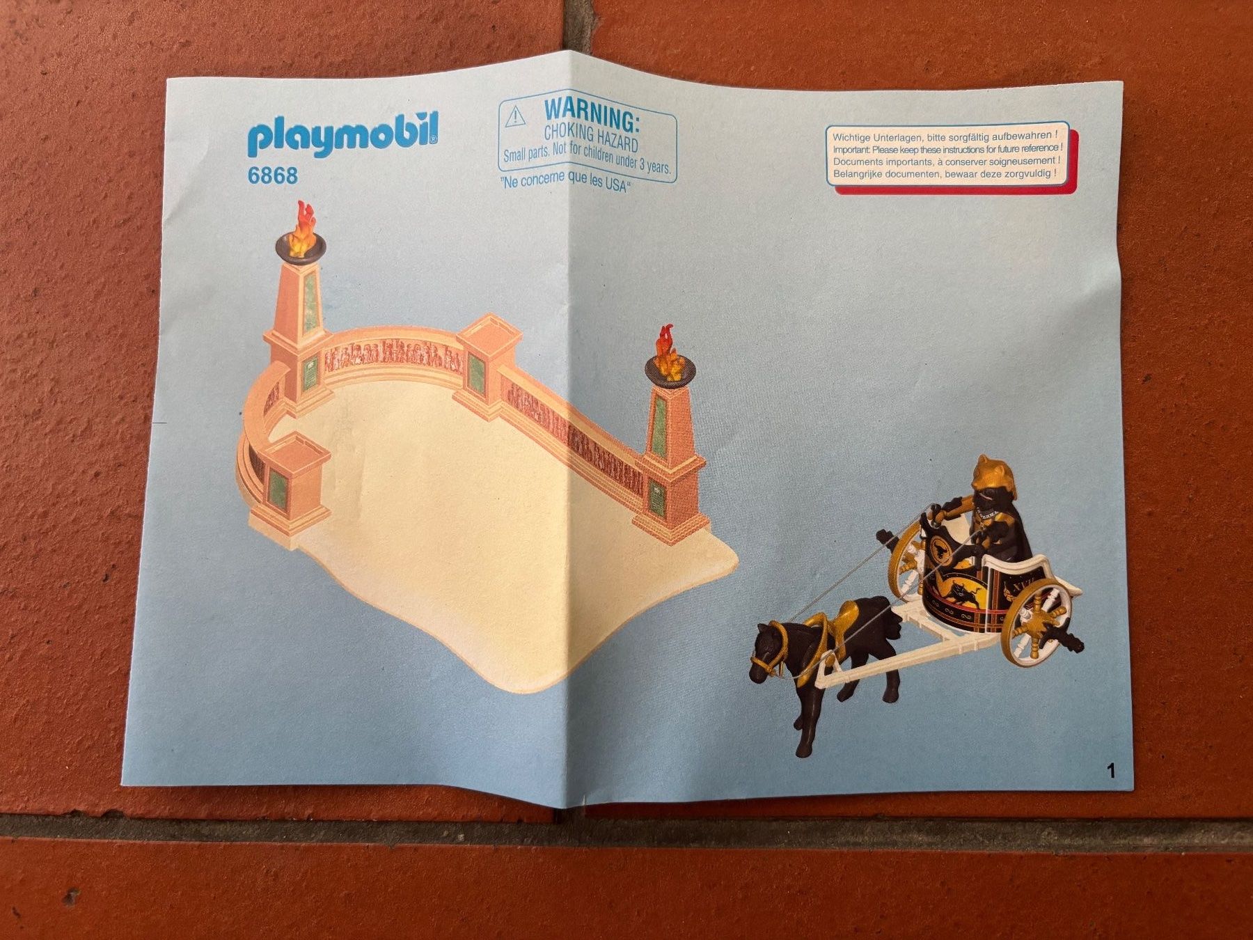Playmobil Giocattoli: Playmobil - Römer Set 6868 - komplett – Usato da Beromünster venduto da Uelibard