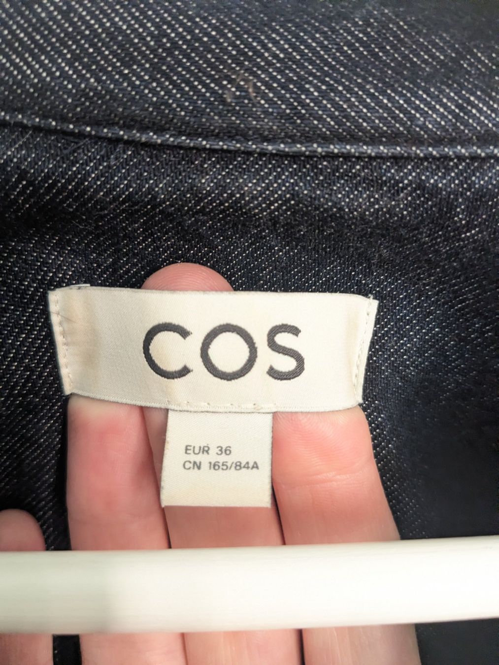 Cos Vestiti: COS Hemdkleid dunkelblau denim – Usato da Zürich venduto da Iris__ 7