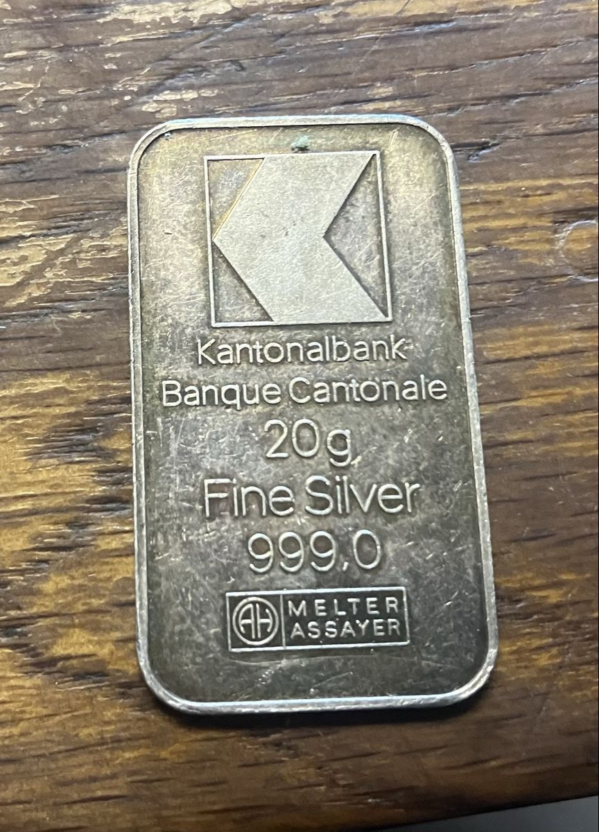 Metalli preziosi: Lingot d’argent  – Usato da Puidoux venduto da lemacos