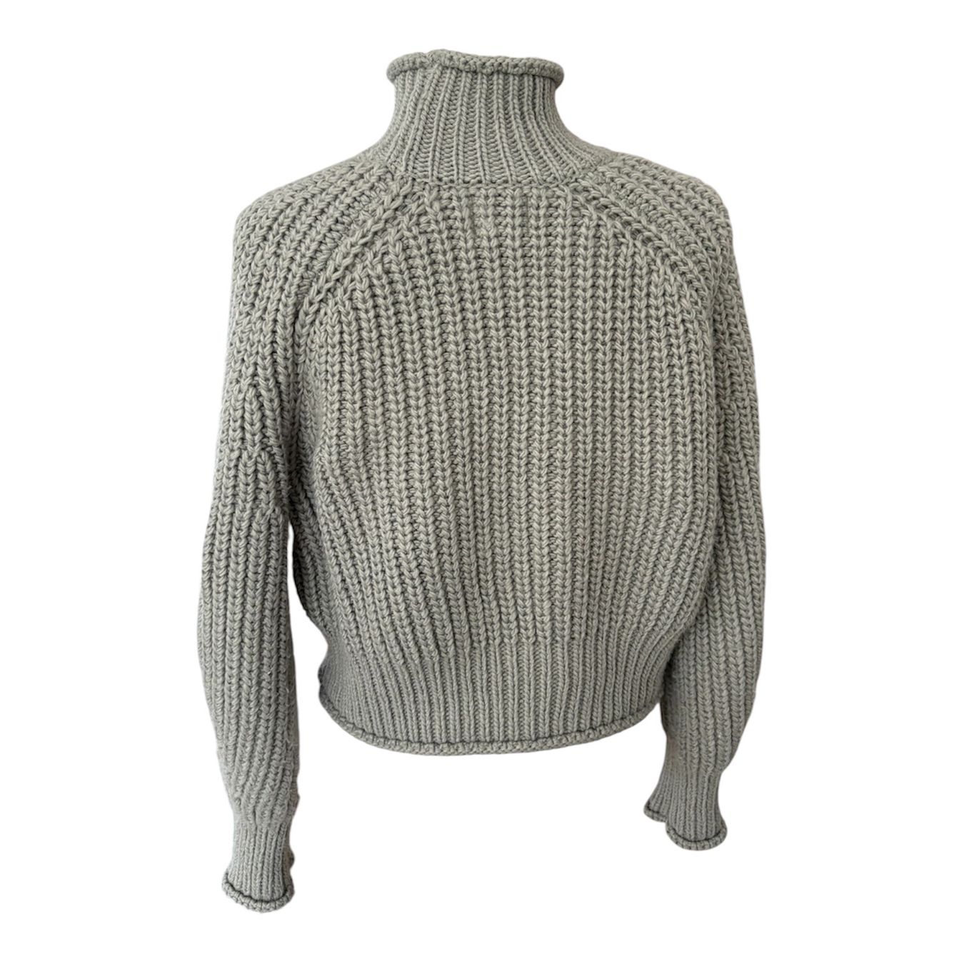 H&M Maglioni & Felpe: Pullover H&M Rollkragen grün-grau – Usato da Wittenbach venduto da sarah_09 2