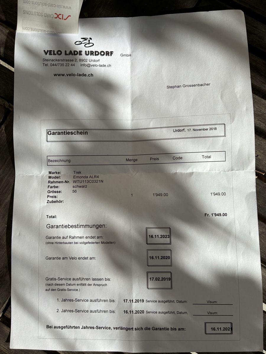 Trek Vélos: Trek Émonda ALR 4 – D'occasion à Birmensdorf ZH par stegroba 4