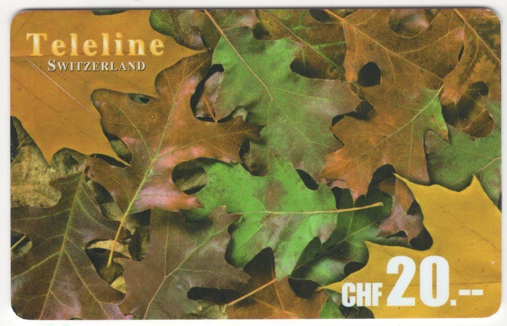 Telefon- & Taxkarten: seltene TELELINE Prepaid - Herbst - 2. Auflage – Gebraucht aus Eglisau von Chperfins