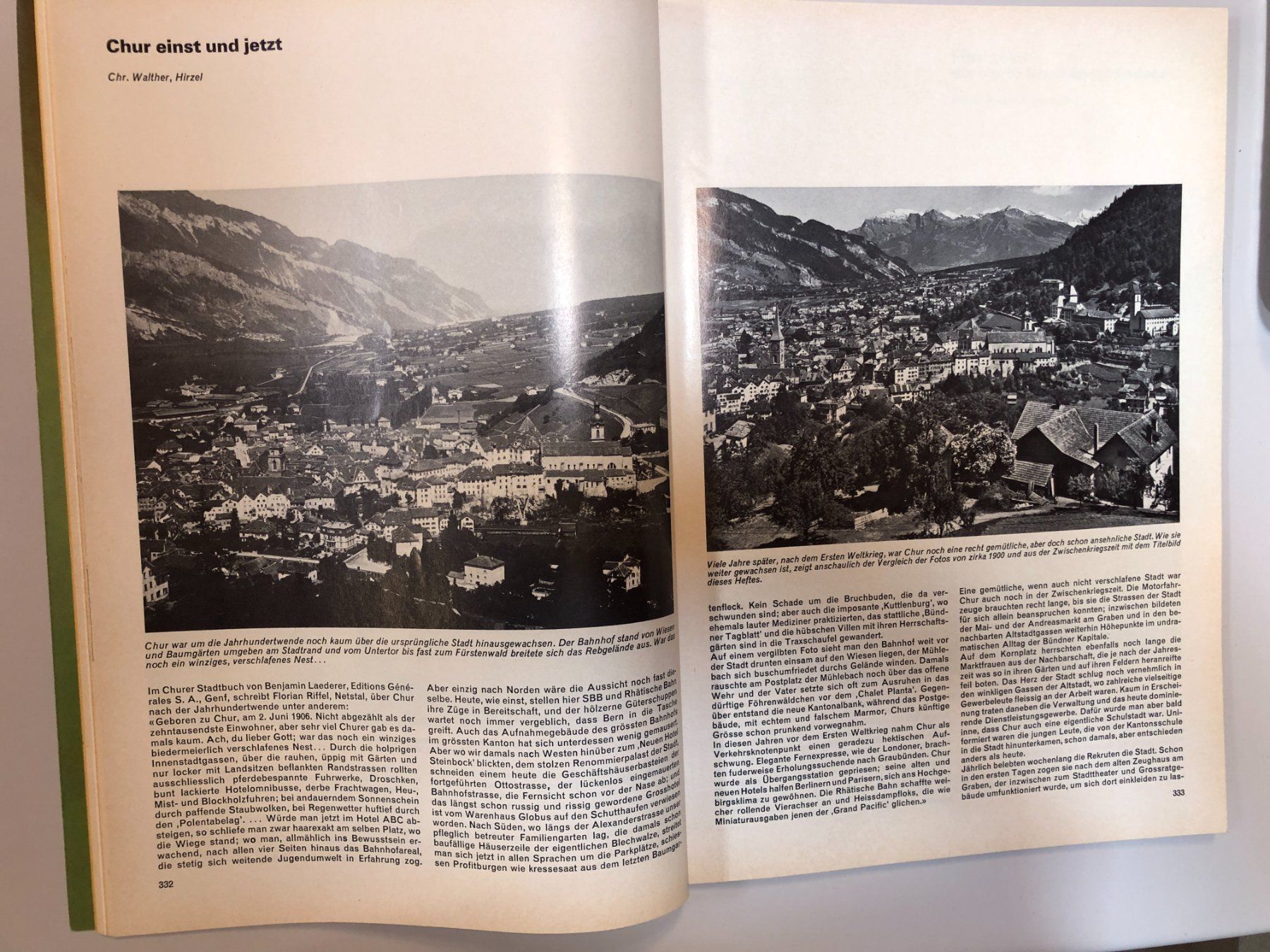 Zeitschriften & Magazine: Terra Grischuna Nr. 6/1978 - Bündner Städte – Gebraucht aus Weiningen ZH von dbuchi 2