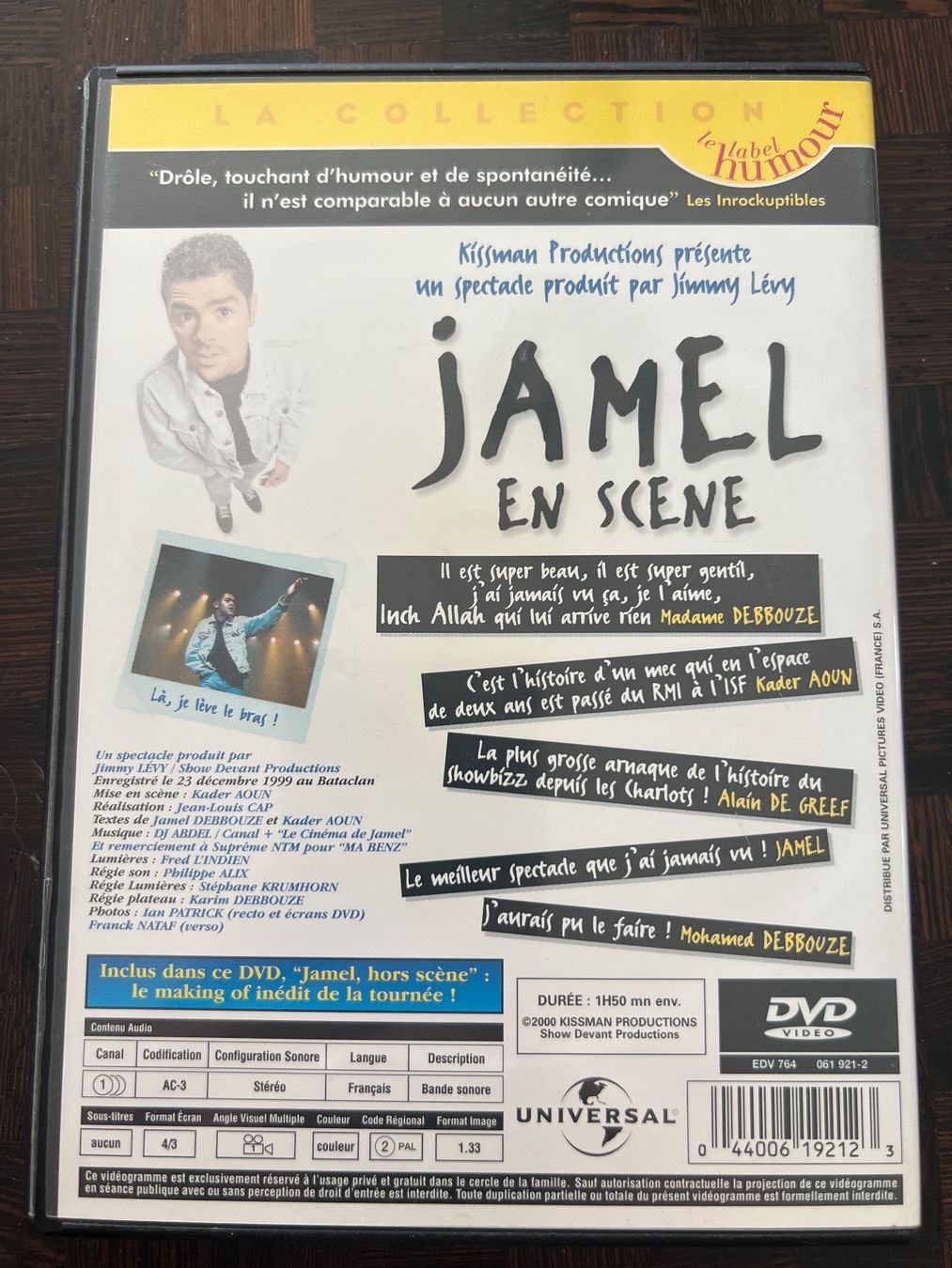 Tutti i DVDs: DVD Jamel en scène – Usato da Bouveret venduto da Feelgoodtrading 1