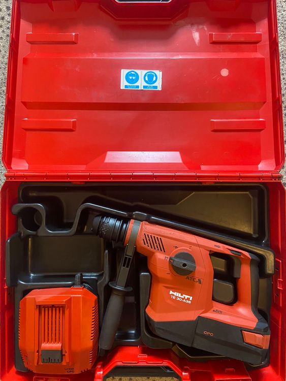 Perforateur Hilti TE 30 A36 – 36V – Batterie Incluse – Occasion