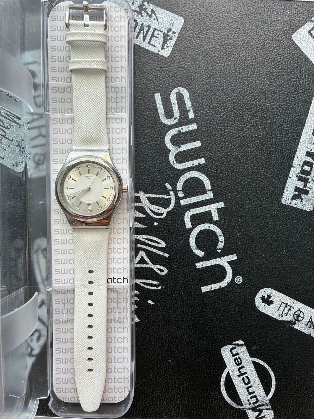 Swatch Orologi: Swatch Uhr Automatic Sistem Inside YIS422 – Nuovo (secondo la descrizione) da Orpund venduto da Dracaris77