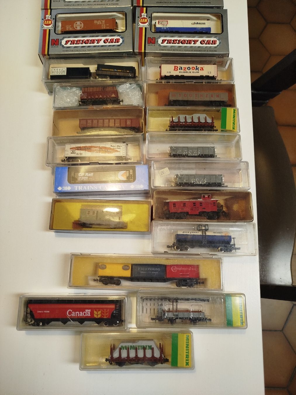 Modellini di ferrovie: Lot wagons échelle N – Usato da Laconnex venduto da Alarman 2