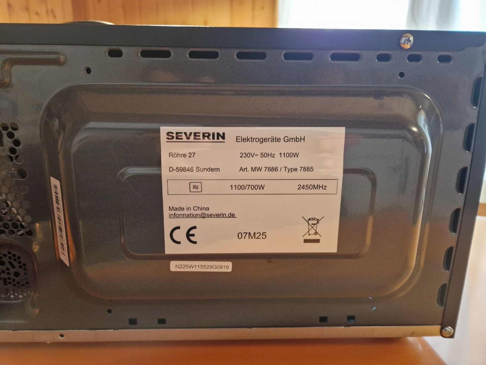 Elettrodomestici da cucina: Microwelle Marke Severin – Nuovo (secondo la descrizione) da Hofstetten BE venduto da wagenfuehrer 2