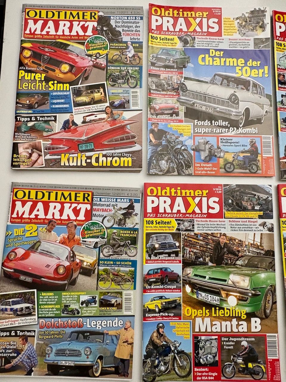 Riviste & Magazine: Konvolut Oldtimer Praxis Hefte, 11 Stück – Usato da Rütihof venduto da Bashful 1