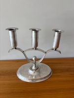 Kerzenständer versilbert, für 3 Spitzkerzen