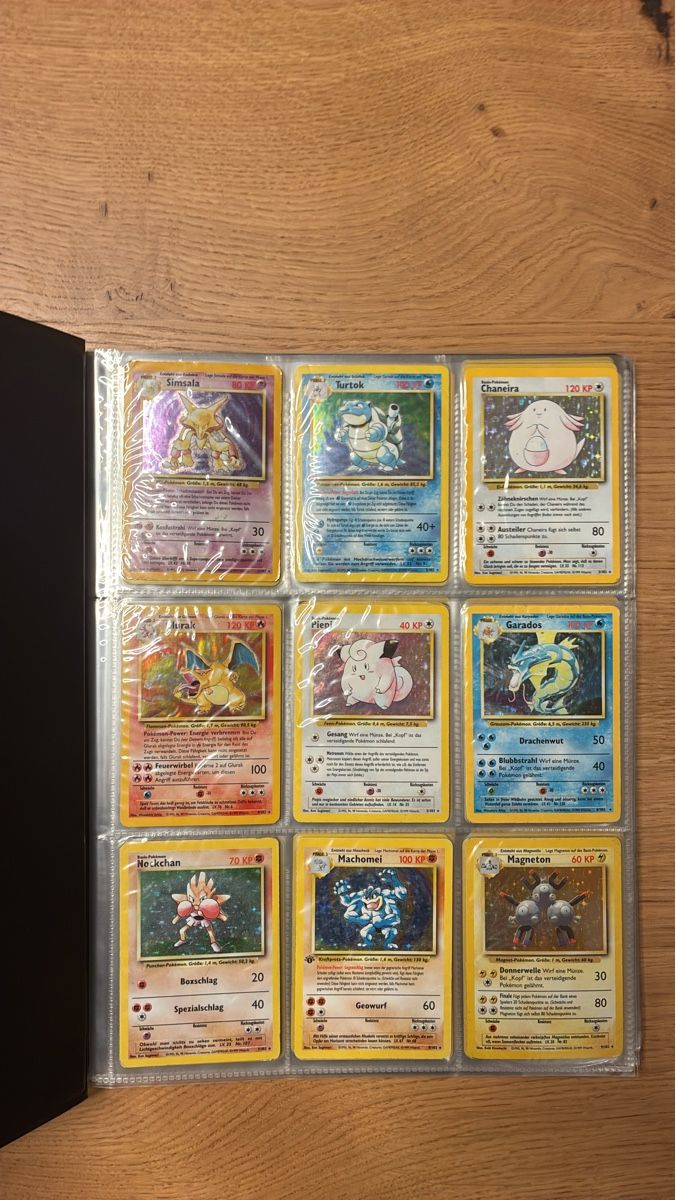 Pokémon Carte collezionabili: Pokemon Sammelkarten Base Set komplett – Usato da Basel venduto da Nintendofan123