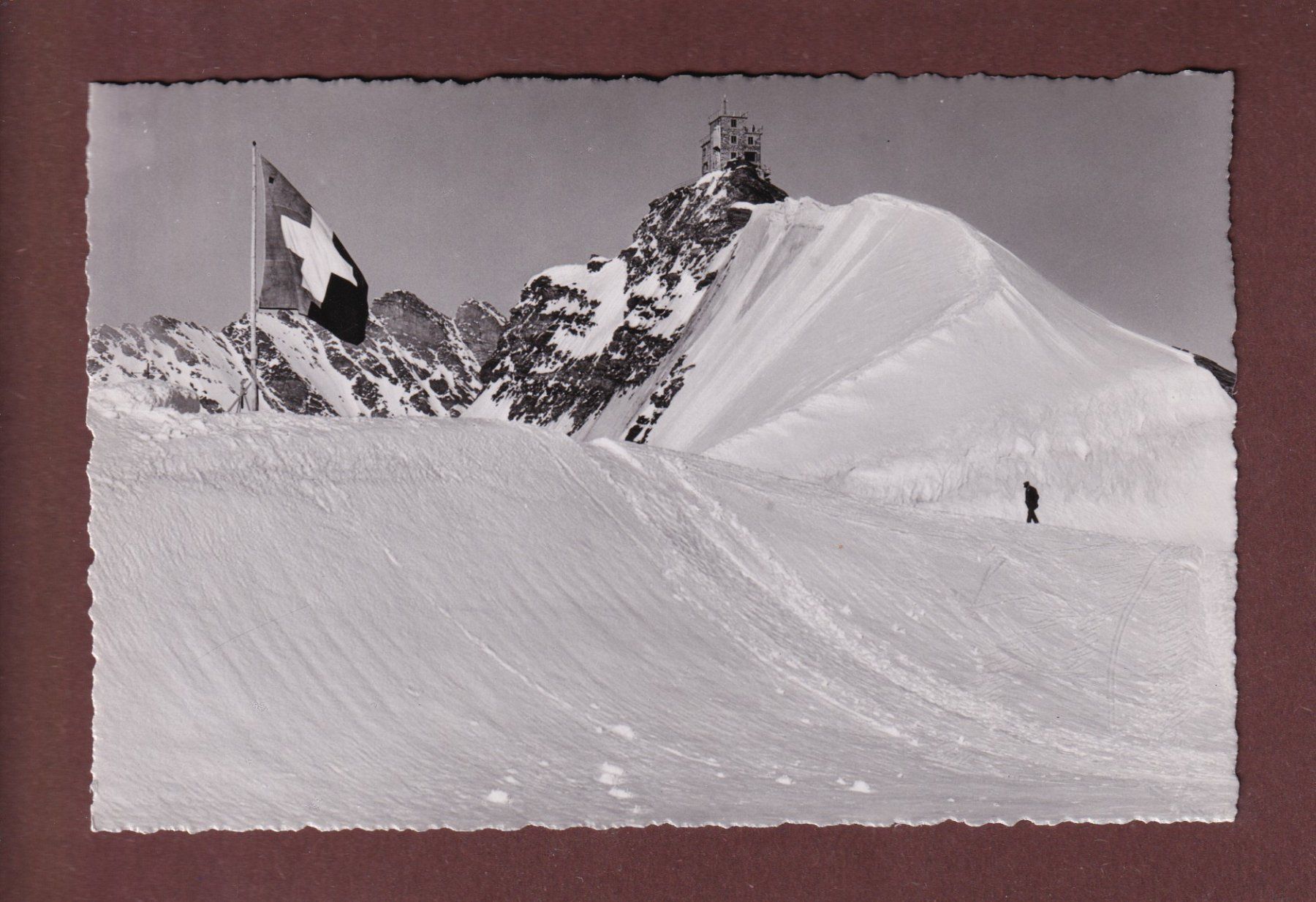 Cartoline postali: JUNGFRAUJOCH - Sphinx – Usato da Pully venduto da nicecards-shop
