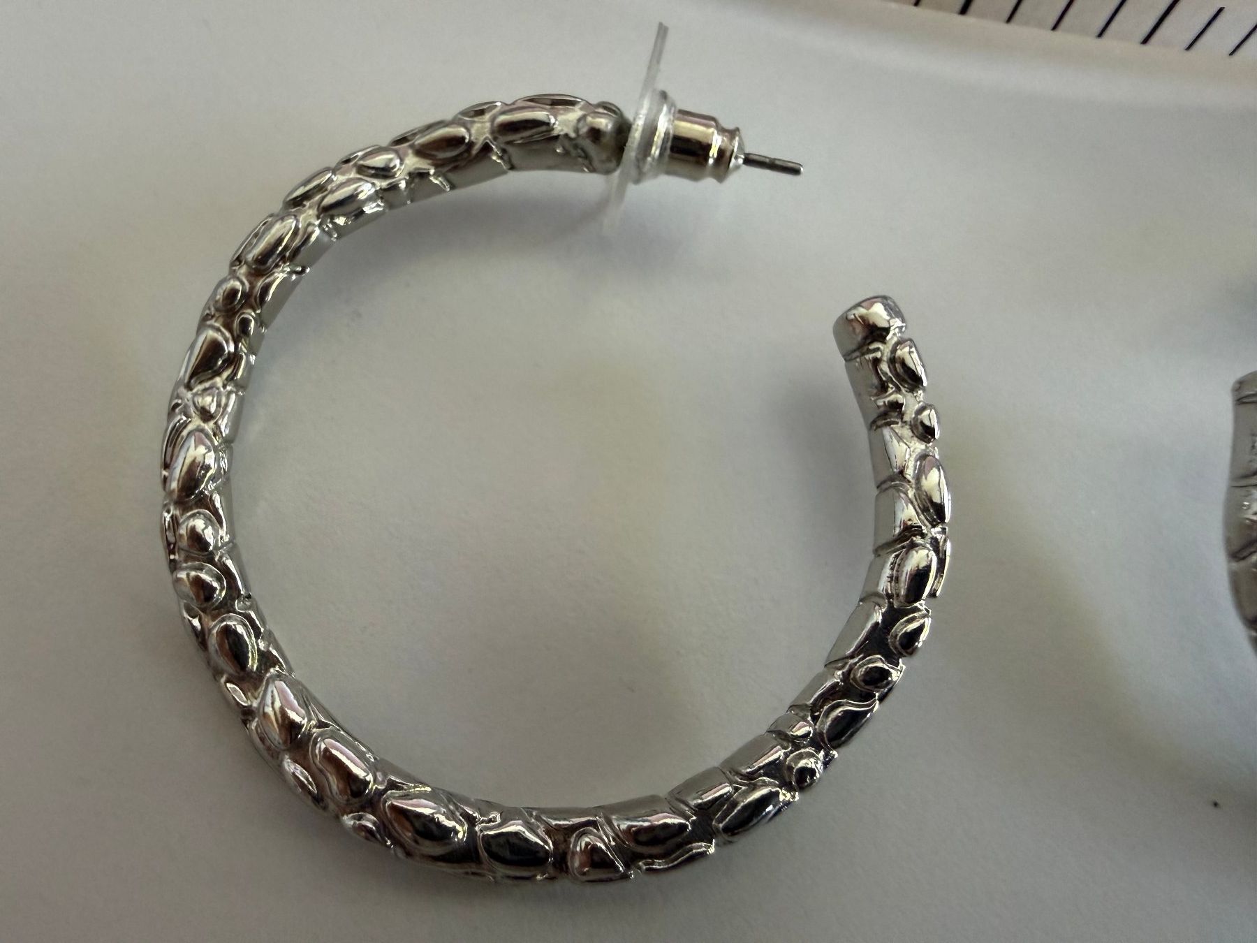 Orecchini pendenti & Orecchini a lobo: Ohrringe Modeschmuck Stecker 4.5 cm – Nuovo (secondo la descrizione) da Kirchdorf AG venduto da coco123 1
