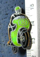 BRITISH MOTO-RACER No.10 ENAMEL ANSTEXCKNADEL VINTAGE OLDI