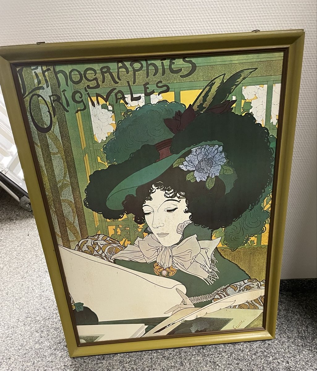Grafiken & Lithographien: Lithographie gerahmt 87x67 – Gebraucht aus Au ZH von Jaggy4 1