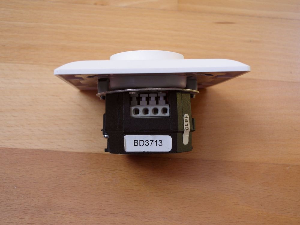 Hager Dreh Dimmer Lichtschalter Kalysto neuwertig weiss Kaufen auf