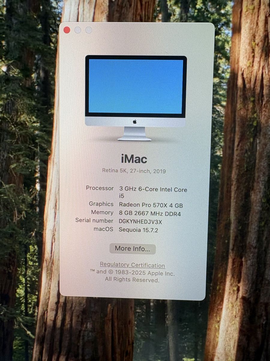 Apple PC: 2019 Apple iMac 27" Retina 5K Display – Nuovo (secondo la descrizione) da Ittigen venduto da jimmy_ 9