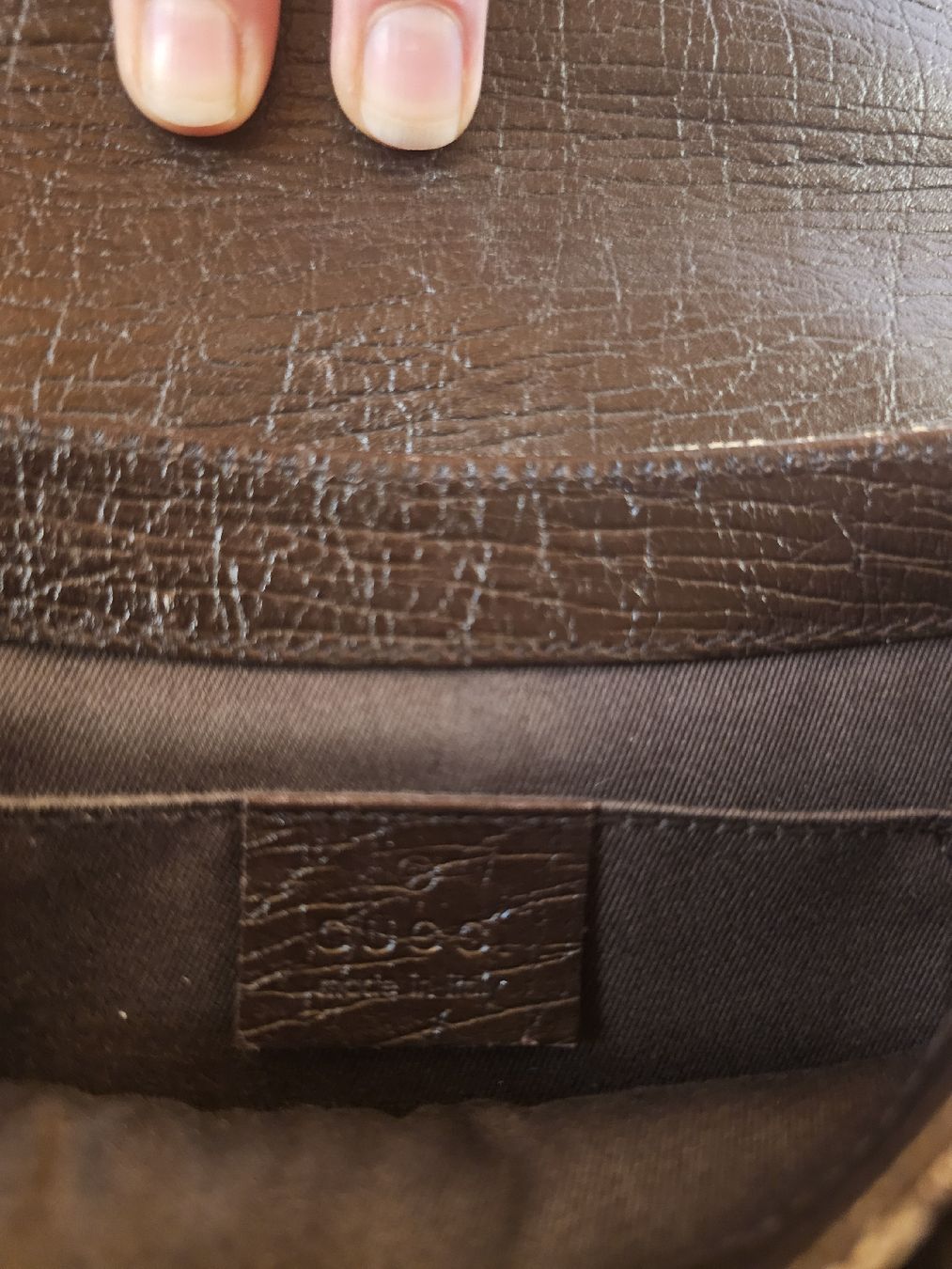Gucci Borse da donna: Gucci Handtasche Canvas/Leder, Vintage – Usato da Meisterschwanden venduto da Luluku 3