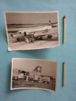 Zürich Kloten SWISSAIR Flgzeuge Aviatik Fliegerei - 2 FOTOS