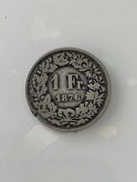 1 Franken 1876  Rar