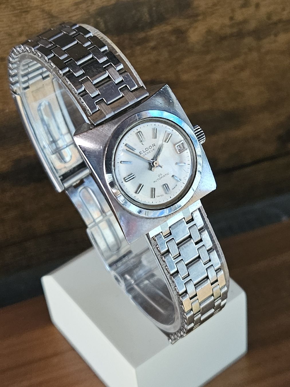Uhren: Vintage Eldor Geneve Automatic Damenuhr 24mm – Gebraucht aus Flamatt von pie_f9zm 1
