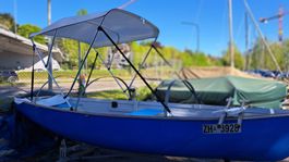 Letzte Chance Ruderboot mit E-Motor (alt aber funktioniert!