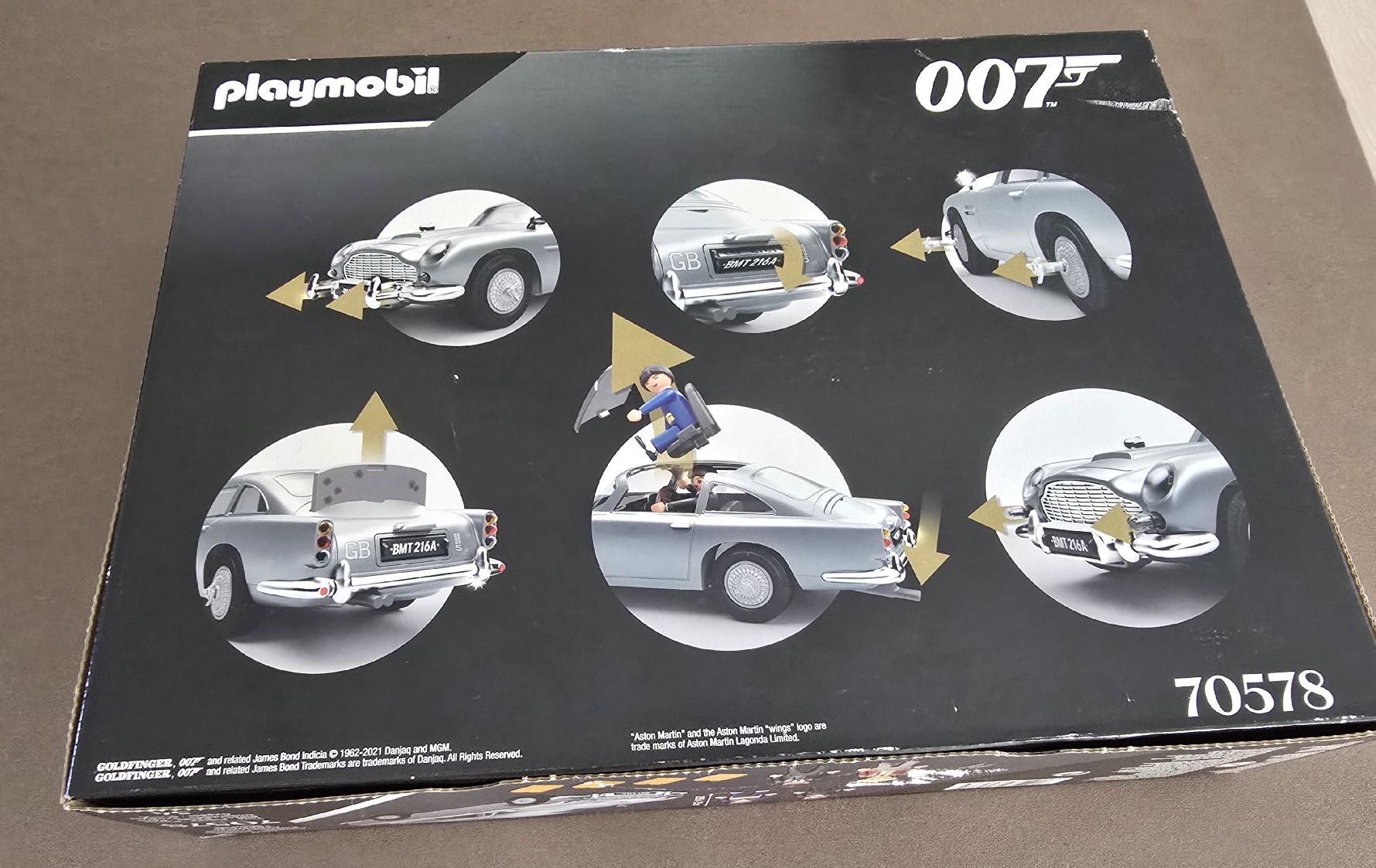 Playmobil Giocattoli: Playmobile Aston Martin 007 neuf – Nuovo e nell'imballaggio originale da Courtemaîche venduto da justine21 1