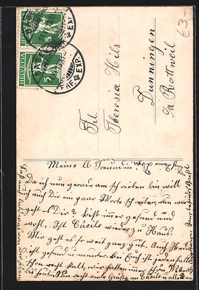 Cartoline postali: AK Basel, Blick auf die Pauluskirche – Usato da Berlin venduto da bartko-reher 1