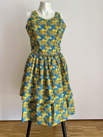 Farbenfrohes Sommerkleid 38/40