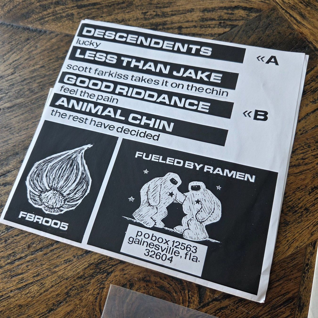 Dischi in vinile: Less Than Jake Descendents Good Riddance Split 7inch Punk – Usato da Zürich venduto da Wickeddude 3