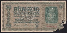 Ukraine 50 Karbowanez 1942