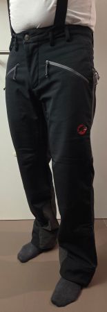 Mammut Softshell Tourenhose Herren, Gr. 48 (schwarz)