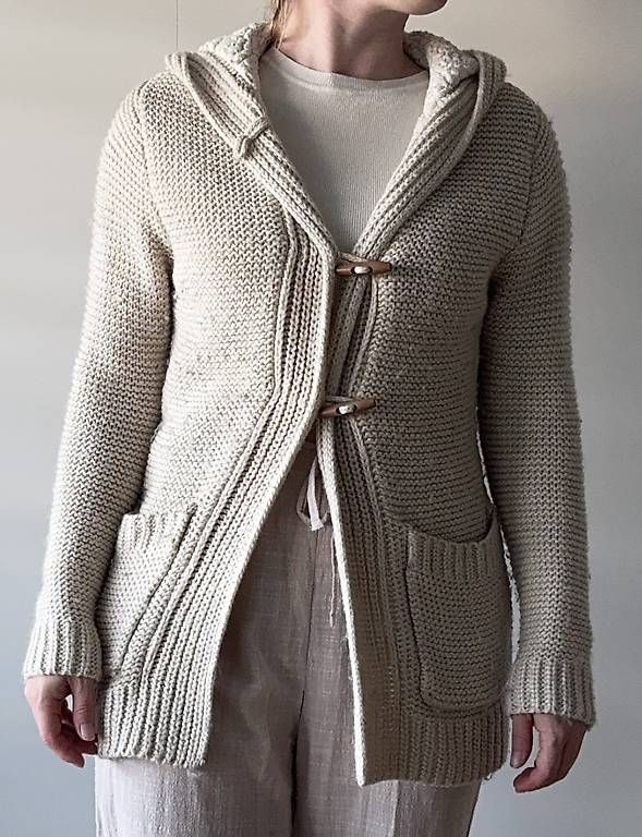 Giacche & Cappotti: Strickjacke mit Kapuze Gr 152/XS – Usato da Basel venduto da R__Mueller 1
