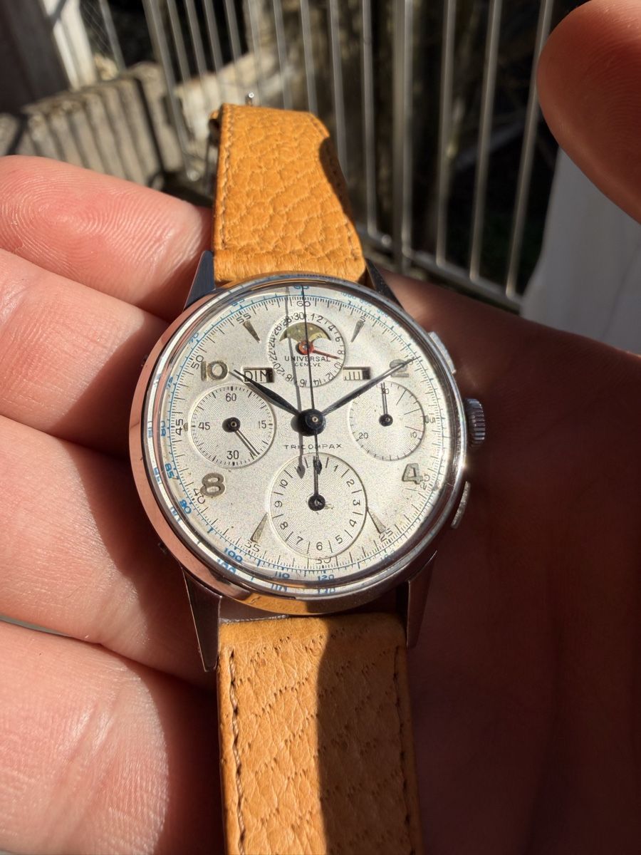 Universal Genève Uhren: Universal Genève tricompax Jumbo – Gebraucht aus Cornol von swi_bv2w 1