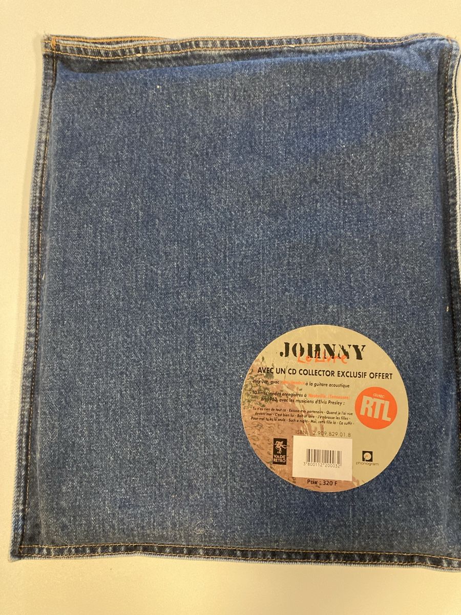 Libri: Johnny Hallyday livre et CD – Nuovo e nell'imballaggio originale da Poliez-Pittet venduto da dav_h8tl 1